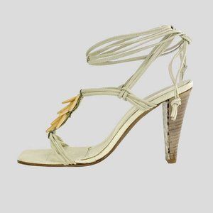 Donald J. Pilner Cream Sandals - 8US